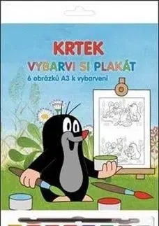 Krtek - Vybarvi si plakát