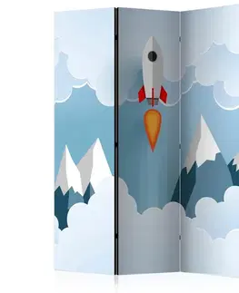 Paraván Rocket in the Clouds Dekorhome