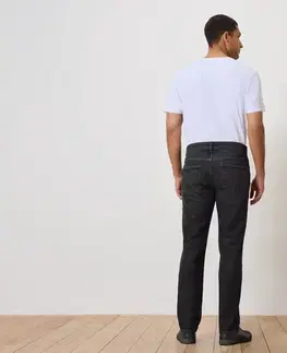 Džínsy, sivý denim