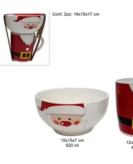 MAKRO - Hrnček a miska vianočna rôzne motívy