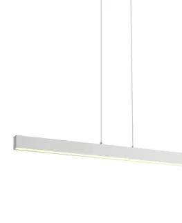Závesná lampa biela vrátane LED 3-stupňové stmievanie 2700-4000K s prepínačom - Keane