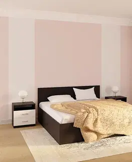 STANA posteľ 160x200, wenge