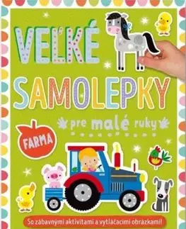 Veľké samolepky pre malé ruky: Farma