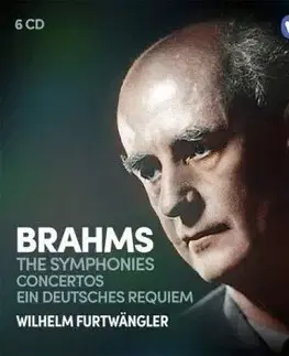 Furtwängler Wilhelm - Johannes Brahms : Symphonies, Overtures Haydn Variations & Piano Concertos 6CD - Johannes Brahms