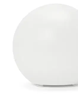 Solárna svetelná guľa s hviezdami a LED meniacimi farbu, malá
