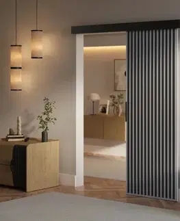 ArtAdrk Posuvné dvere PERION | 76 cm Farba: Sivá