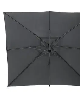 DEOKORK Slnečník výkyvný SULLA 2,5 x 2,5 m (rôzne farby) cappuccino