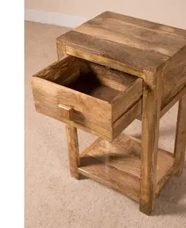 Odkladací stolík Hina 50x80x35 z mangového dreva