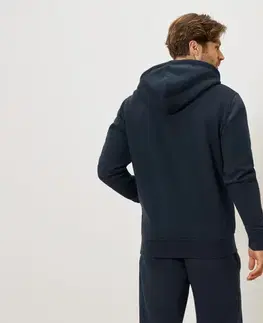 Bunda s kapucňou, námornícka modrá