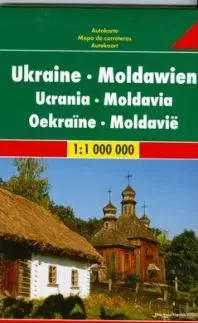 Ukrajina, Moldavsko 1:1 000 000 - Automapa