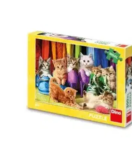 Puzzle Farebné mačiatka 300 XL Dino