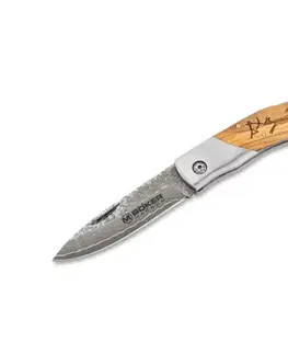 Böker - Vreckový damaškový nôž Magnum Caveman 19,4 cm 01RY818DAM