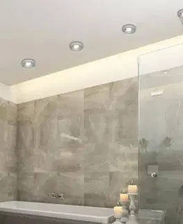 Hermetická chrómová kúpeľňová armatúra IP65 SH-06 8 cm