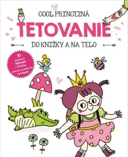 Tetovanie do knižky a na telo - Princezná Poppy