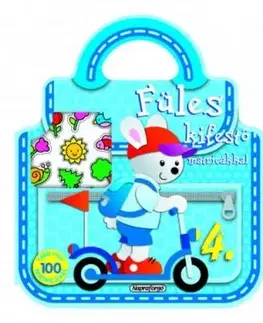 Füles kifestő matricákkal 4: Roller - Több mint 100 db matricával