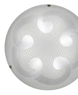 Chrómová stropná LED lampa 6500K Monti
