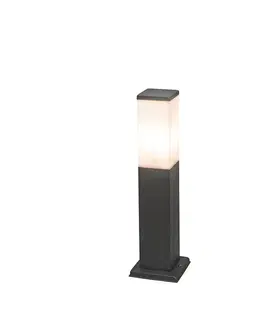 Inteligentný vonkajší lampáš tmavosivý 45 cm vrátane Wifi P45 - Malios