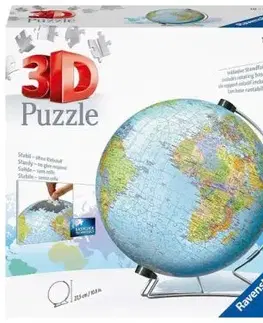 3D Puzzle-Ball Glóbus (anglický) 540 Ravensburger - Ravensburger