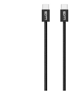 Winner Group - USB kábel USB-C / USB-C 60W 3m čierna WINKABCC60W3M