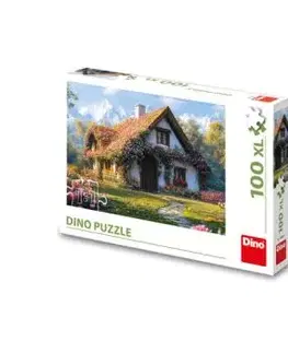 Puzzle Chata v údolí 100 XL - Dino