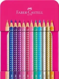 Pastelky Faber-Castell Sparkle 12 ks