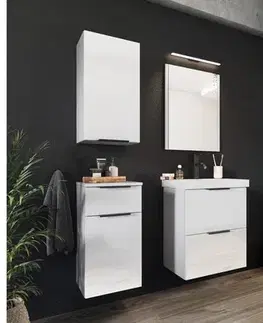 Artstolk Kúpeľňová skrinka LYON D30 S1 | biela