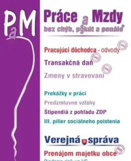 Práce a Mzdy 7 2025 - Pracujúci dôchodca - odvody
