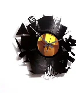 Nástenné hodiny Discoclock 020 Kitchen madness 30cm