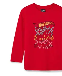 Detské tričko s dlhým rukávom »Hot Wheels«