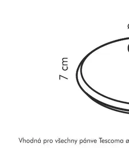 Tescoma sklenená pokrievka UNICOVER ø 28 cm