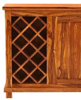 Barová skriňa Jali 90x90x45 z indického masívu palisander