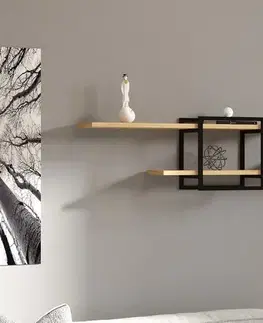 Nástenná polica Mone - Sapphire Oak