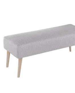 Dekoria Lavica natural, béžová a modrá, 100 x 40 x 40 cm, Living 2, 162-23