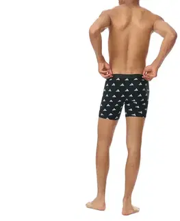 Boxerky adidas Active Flex Cotton, 3 ks, modré, čierne