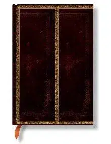 Zápisník Paperblanks Black Moroccan mini linajkový