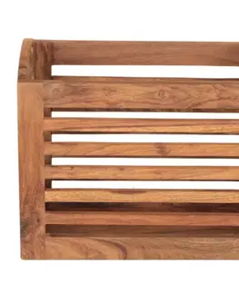 Kôš na noviny Kali 34x29x20 indický masív palisander