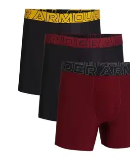 Under Armour Pánske boxerky M Perf Tech 6in 3pack Red  SS