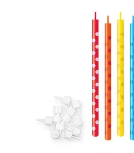 Tescoma tort.sviečky DELÍCIA KIDS 10 cm, 12 ks Bodky