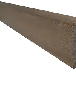 Ukončovacia lišta WPC UNVOC COEX extrudovaná hnedá HAG002 50 x 50 x 2200 mm