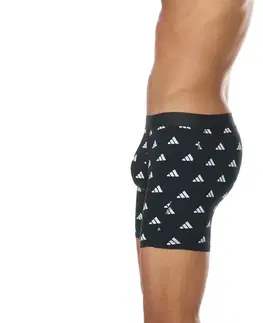 Boxerky adidas Active Flex Cotton, 3 ks, modré, čierne