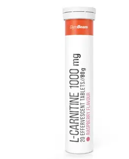 GymBeam L-Karnitín 1000 mg šumivý 20 tab. malina