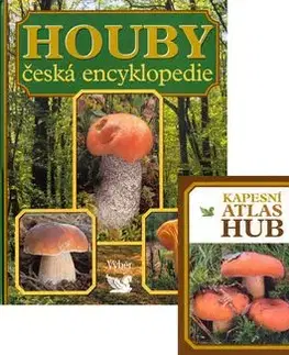 Houby česká encyklopedie + Kapesní atlas hub
