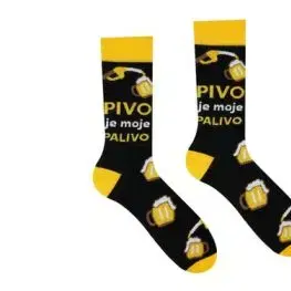 Unisex ponožky Pivo je moje palivo Paradoo (veľkosť: 41-46)