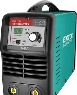 Kinekus EXTOL INDUSTRIAL Invertor zvárací 10-160 A, príkon 5,2 kW, 74 V, MMA a TIG - výpredaj