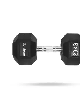 GymBeam Hexagonálna jednoručka White