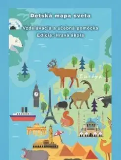 Detská mapa sveta - hravá škola - Michal Klaučo