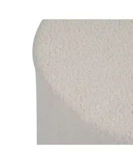 Taburet SOFT Capsule, biela