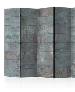 Paraván Turquoise Concrete Dekorhome