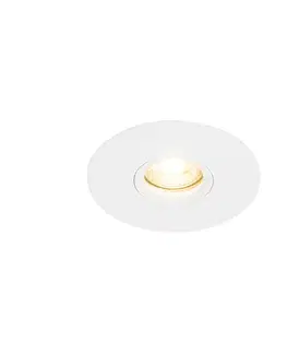 Inteligentné zapustené bodové svietidlo biele vrátane Wifi GU10 50mm - Buco