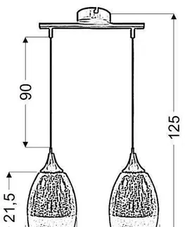 Závesná lampa CELIA 2xE27 Candellux